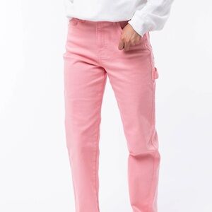 Cello Bubblegum Baggy Carpenter Jeans